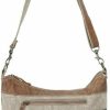 Myra Bag Myra Bags Double Zip Upcycled Canvas Shoulder Bag S-0904 Shoulder Handbags