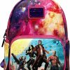 Loungefly Loungefly Guardians Of The Galaxy Marvel Comics Group Shot Womens Double Strap Shoulder Bag Purse Shoulder Handbags