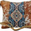 Myra Bag Western Leather Crossbody Bag For Women - Upcycled Canvas Shoulder Bag Shoulder Handbags