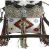 Myra Bag Myra Bag Fluttering Vines Canvas & Hairon Bag S-3802 Shoulder Handbags