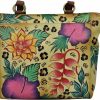 Anna by Anuschka Anna By Anuschka Women'S Hand Painted Genuine Leather Large Shoulder Tote Shoulder Handbags