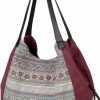 ArcEnCiel Arcenciel Women'S Canvas Handbag Shoulder Bags Totes Purses Shoulder Handbags