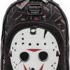 Loungefly Loungefly Friday The 13Th Jason Mask Womens Double Strap Shoulder Bag Purse Shoulder Handbags