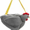 ZYLZHMCH Chicken Purse Cute Chicken Bag Fluffy Hen Shoulder Plush Handbag Crossbody Purse,Funny Animal Cartoon Crossbody Bag Shoulder Handbags