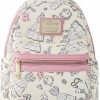 Loungefly Loungefly Disney Beauty And The Beast Belle All Over Print Womens Double Strap Shoulder Bag Purse Shoulder Handbags