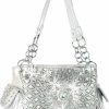 Zzfab Zzfab Starburst Concealed Carry Purse Rhinestone Western Handbag Shoulder Handbags