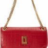 Karl Lagerfeld Paris Karl Lagerfeld Paris Lyon Shoulder Bag, Crimson Shoulder Handbags