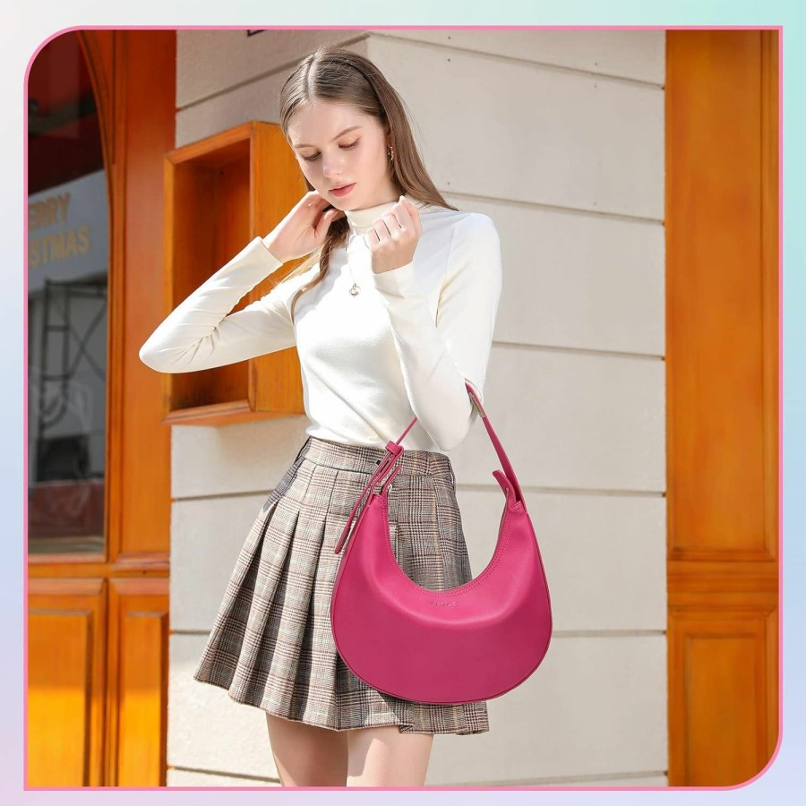 Keyli Keyli Shoulder Bag Stylish Casual Clutch Purses For Women 3 Ways Adjust Strap Tote Handbags With Zip Closure Shoulder Handbags