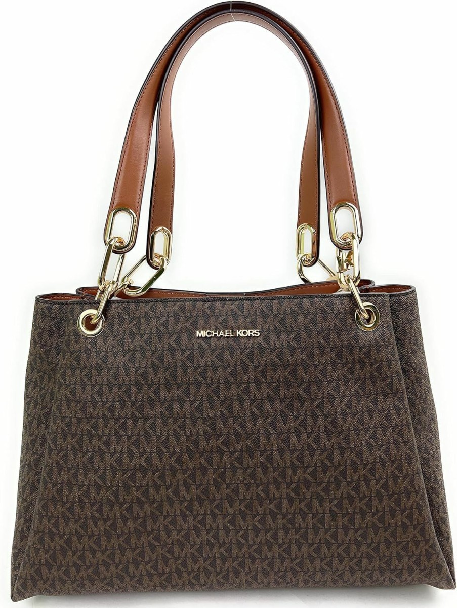 Michael Kors Michael Kors Women'S Trisha Large Shoulder Bag Tote Purse Handbag Shoulder Handbags