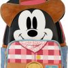 Loungefly Loungefly Disney Western Mickey Mouse Double Strap Shoulder Bag Shoulder Handbags