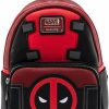 Loungefly Loungefly Deadpool Merc With A Mouth Cosplay Womens Double Strap Shoulder Bag Purse Shoulder Handbags