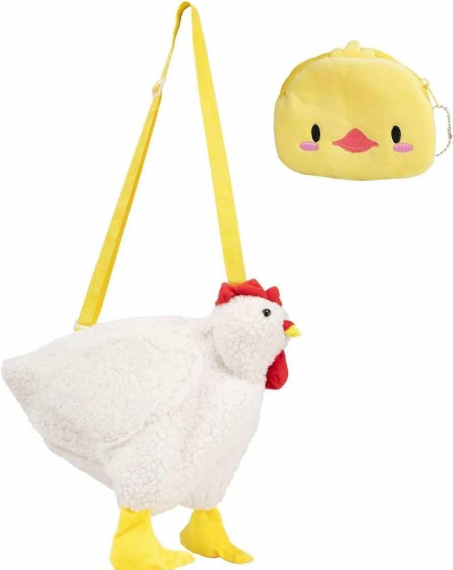 Generic Fabmode Chicken Purse Rooster Bag Adjustable Shoulder Strap (1 Chick Purse) Shoulder Handbags