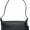 Tory Burch Tory Burch Emerson Flap Shoulder Bag (Black) Shoulder Handbags