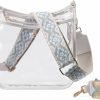 CLUCI Cluci Clear Purse,Clear Bag For Stadium Events,Stadium Approved Crossbody Bag Purses For Women With Adjustable Strap Shoulder Handbags