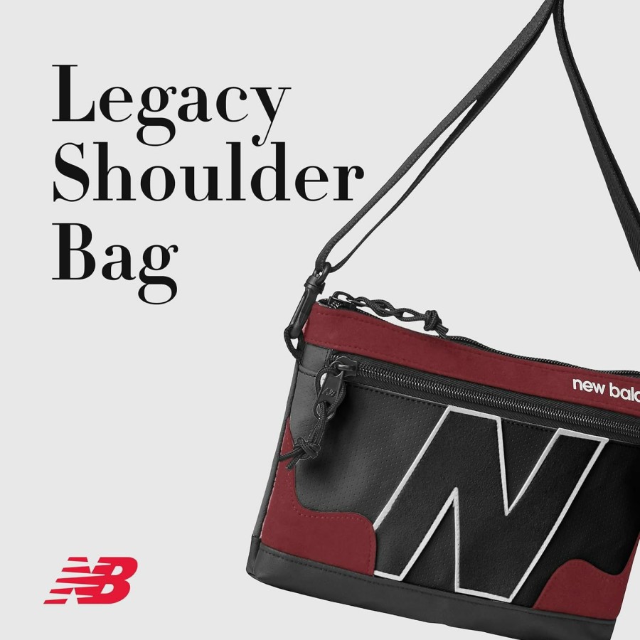 Concept One Concept One New Balance Shoulder Bag, Legacy Travel Purse For Men And Women Shoulder Handbags