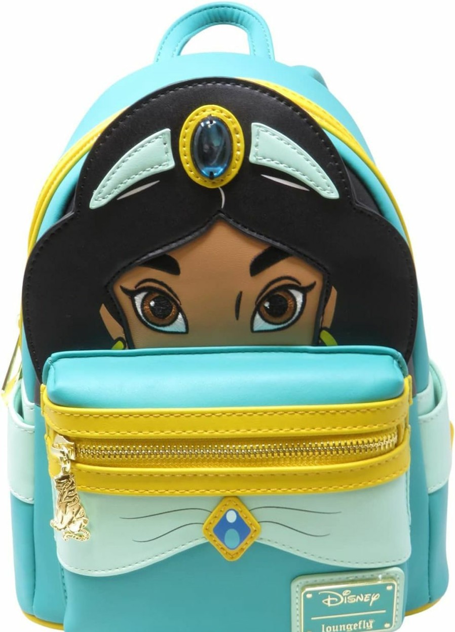 Loungefly Loungefly Disney Alladin Princess Jasmine Cosplay Womens Double Strap Shoulder Bag Purse Shoulder Handbags