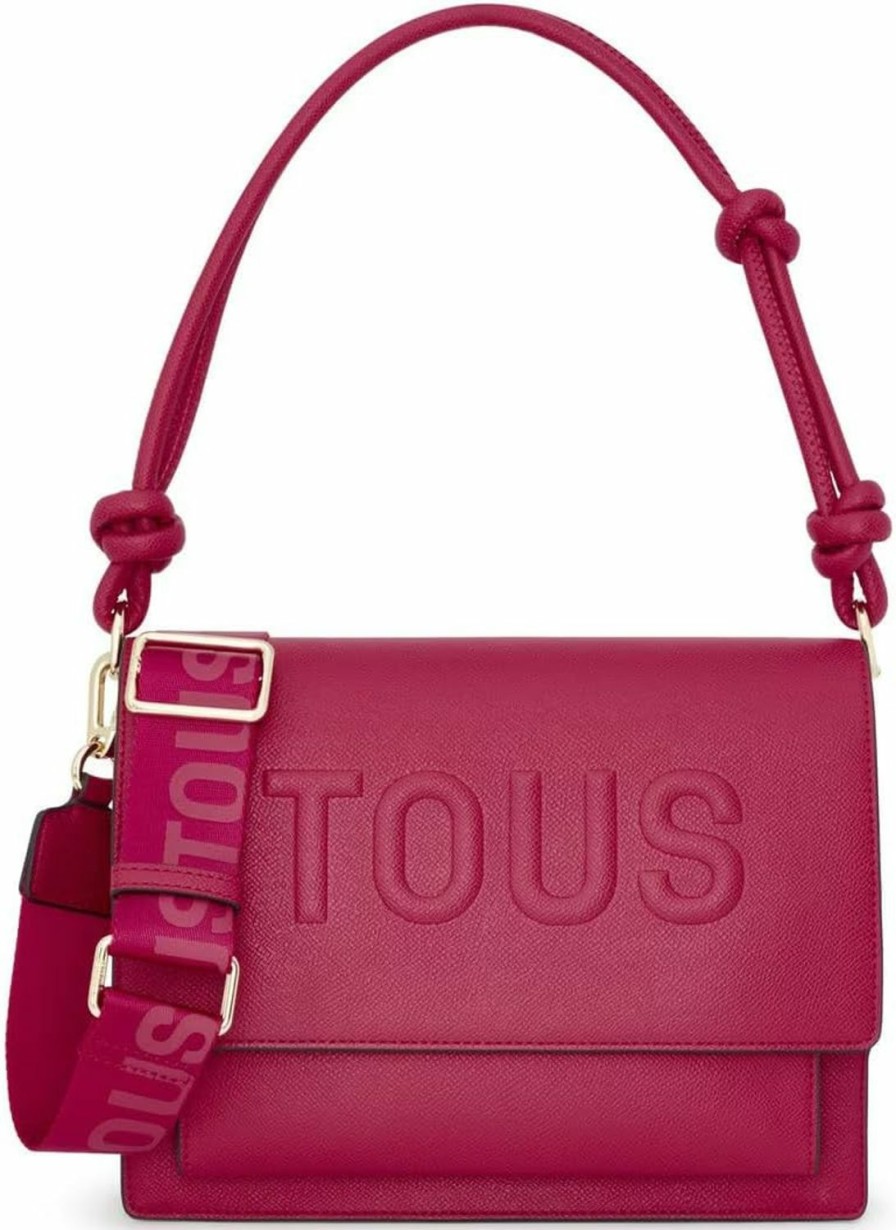 TOUS Tous Contemporary, Fuchsia Shoulder Handbags