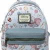 Loungefly Loungefly Disney Dumbo Allover Print Womens Double Strap Shoulder Bag Purse Shoulder Handbags