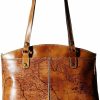 Patricia Nash Patricia Nash Poppy Top Zip Map Tote Shoulder Handbags