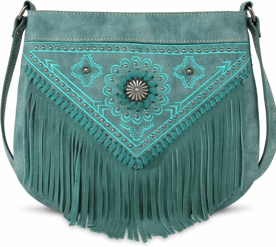 Montana West Montana West Western Fringe Shoulder Bag Crossbody Purse And Handbag For Women Shoulder Handbags