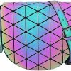 Chic Boutique De Mode Chic Boutique De Mode Geometric Luminous Purses Handbags Holographic Crossbody Shoulder Bag Shoulder Handbags