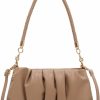 Verdusa Verdusa Women'S Ruched Shoulder Bag Pu Leather Crossbody Clutch Handbag Shoulder Handbags