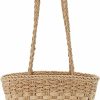 Seassonix Seassonix Straw Bags For Women Basket Purse Summer Beach Small Woven Purse Raffia Straw Purse Vacation Handbags Straw Shoulder Bag Crossbody Bag Drawstring Straw Purse Shoulder Handbags