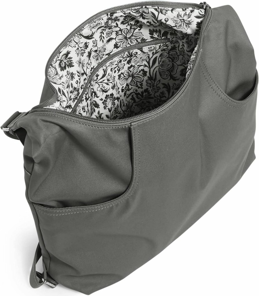 Vera Bradley Women'S Cotton Convertible Backpack Shoulder Bag Shoulder Handbags