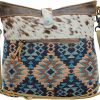 Myra Bag Myra Bag Western Leather Shoulder Bag For Women - Upcycled Canvas Crossbody Bag Shoulder Handbags