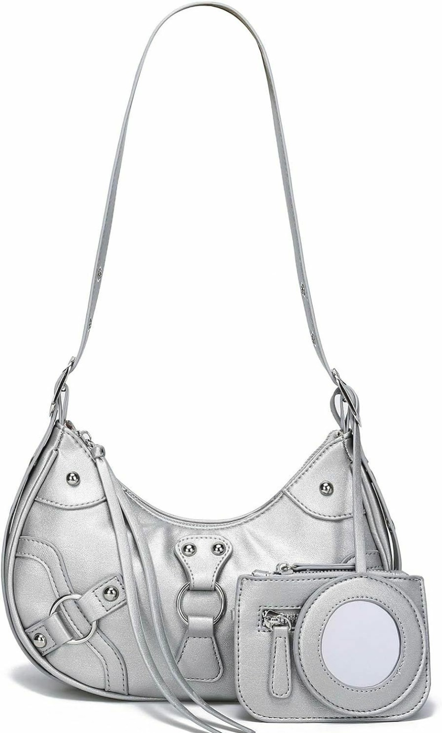 CATMICOO Catmicoo Shoulder Bag Y2K Purse: Cute 90S Punk Underarm Purse Shoulder Handbags