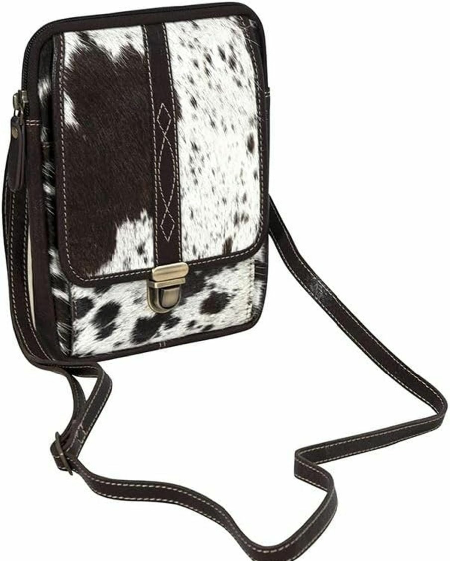 Myra Bag Myra Bag Shoulder Bag For Women - Western Upcycled Hairon Leather Crossbody Bag Shoulder Handbags