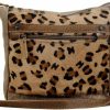 Myra Bag Myra Bag True Essence Canvas & Cowhide Bag Upcycled Cowhide & Leather S-2885 Shoulder Handbags