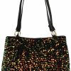 Aisi Aisi Women Glitter Sequin Shoulder Tote Bag Girls Large Capacity Shiny Shopping Bag Pouch Shoulder Handbags