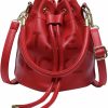 IMPRINTNATION The Tote Bag For Women - Pu Leather Crossbody Bucket Bag, Drawstring Handbag, Trendy Shoulder Bag For Everyday Style Shoulder Handbags