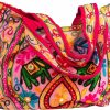 Tribe Azure Fair Trade Tribeazure Pink Elephant Canvas Shoulder Bag Handbag Tote Purse Casual Spacious Summer Spring Top Handle Large Shoulder Handbags