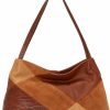 Lucky Brand Lucky Brand Jema Leather Shoulder Bag, Whiskey Multi Shoulder Handbags