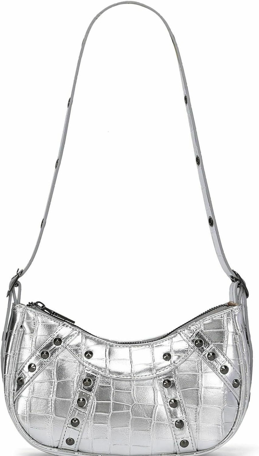 CATMICOO Catmicoo Y2K Purse Punk Style Rivet Small Shoulder Bag For Women Shoulder Handbags