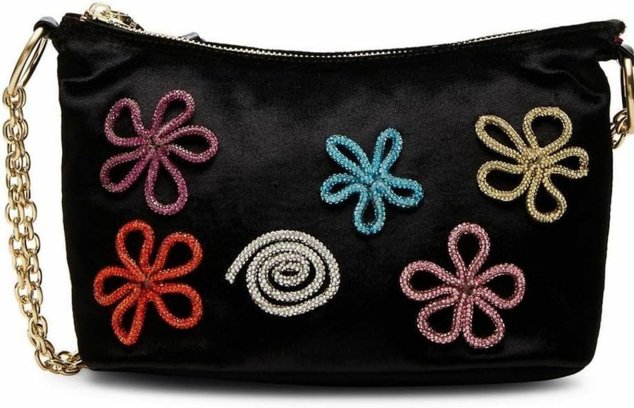 Betsey Johnson Betsey Johnson Doodle Bug Shoulder Bag, Black Shoulder Handbags