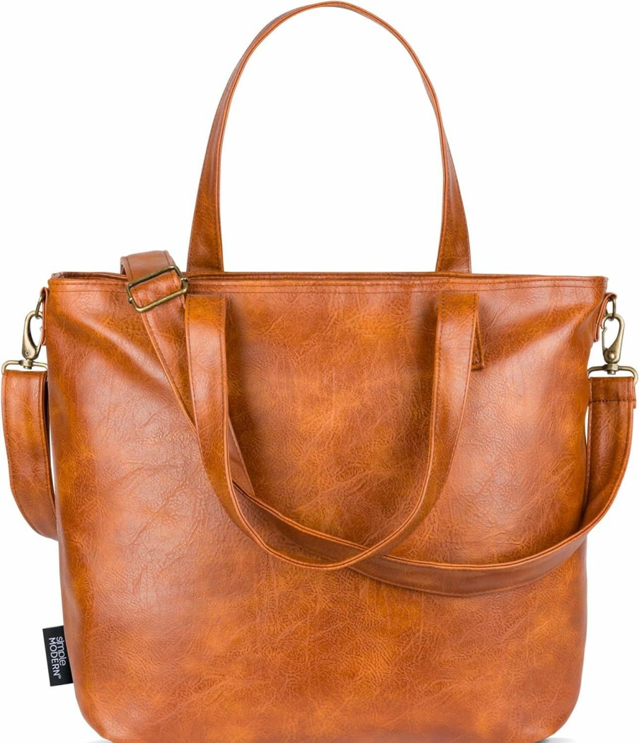 Simple Modern Simple Modern Vegan Leather Tote Bag For Women Shoulder Handbags