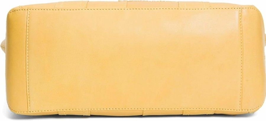 Frye Frye Melissa Patchwork Zip Shopper, Yellow Shoulder Handbags