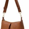 Marvolia Marvolia Crossbody Bags For Women - Large Cross Body Bag Pu Leather Shoulder Bag With Widened Strap Trendy Hobo Handbags Shoulder Handbags