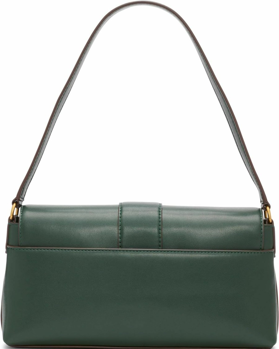 DKNY Dkny Brynn Flap Demi Shoulder Bag, Gianni Green Shoulder Handbags