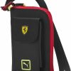 PUMA Puma Mens Ferrari Fanwear Street Wallet - Black Shoulder Handbags