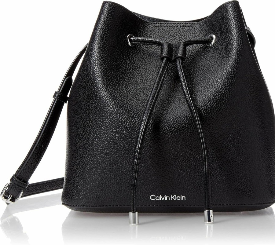 Calvin Klein Calvin Klein Women'S Gabrianna Novelty Bucket Shoulder Bag Shoulder Handbags