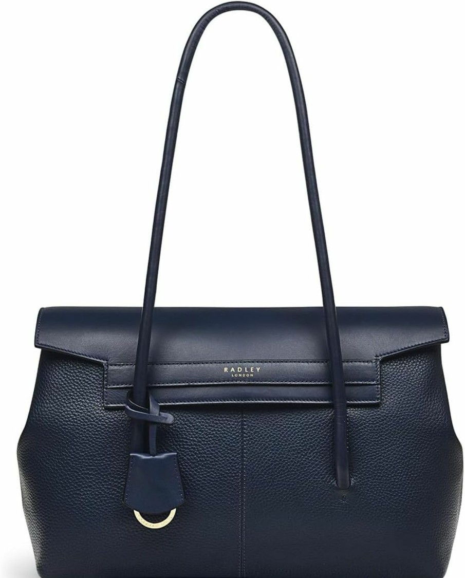 RADLEY Radley London - Ripley Road - Women'S Leather Medium Flapover Shoulder Bag - Medium Size Purse - Women'S Shoulder Handbag Shoulder Handbags