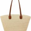 YYW Straw Bag Women Rattan Woven Shoulder Handbag Summer Beach Bag Top Handle Big Capacity Travel Tote Shoulder Handbags