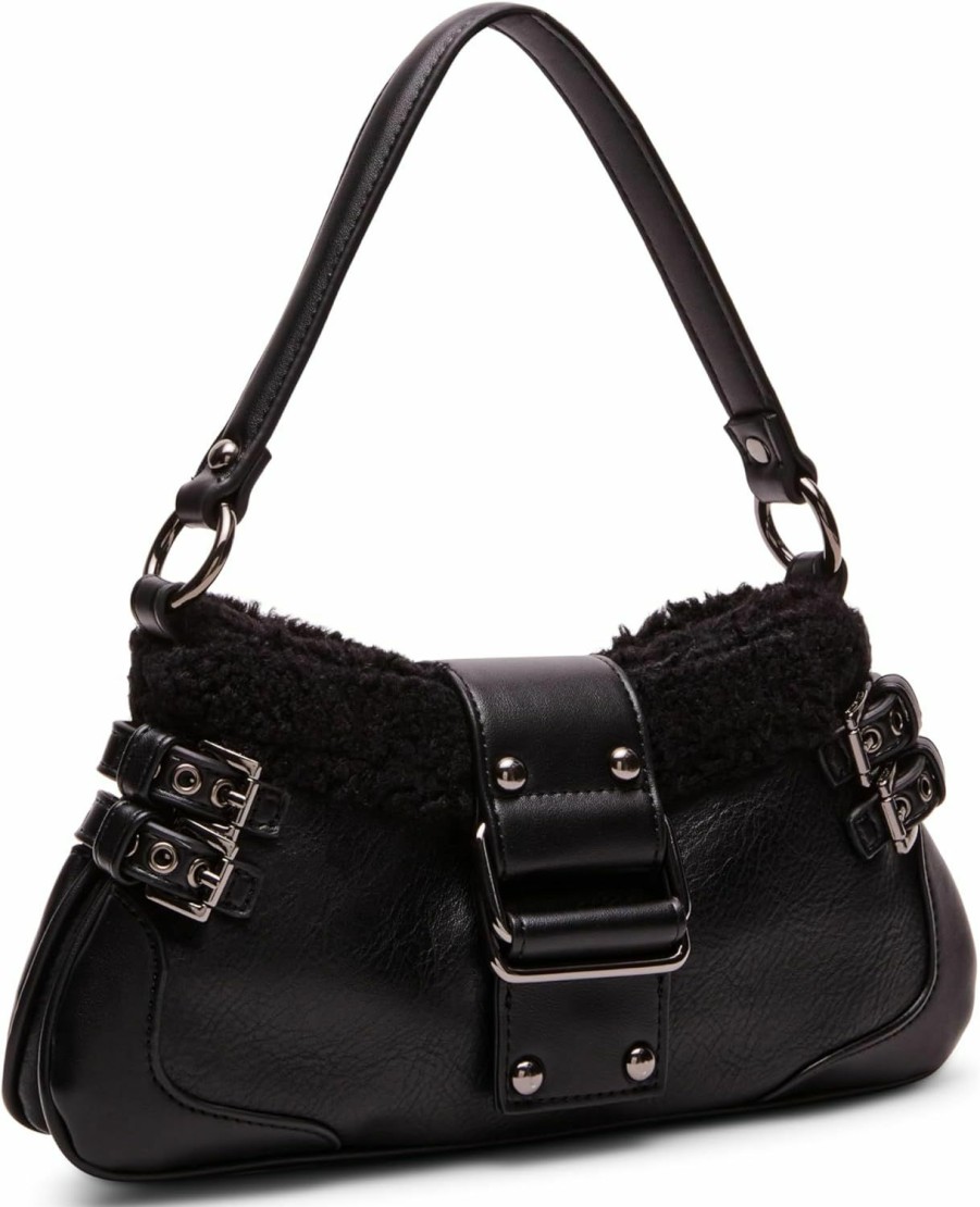 Steve Madden Steve Madden Bnico Shoulder Bag, Black Shoulder Handbags