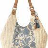 Sakroots Sakroots Roma Straw Shopper Shoulder Handbags