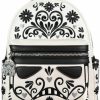 Loungefly Loungefly Star Wars Stormtrooper Floral Embroidered Cosplay Womens Double Strap Shoulder Bag Purse Shoulder Handbags