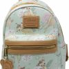 Loungefly Loungefly Disney Bambi Dreamy Allover Print Womens Double Strap Shoulder Bag Purse Shoulder Handbags